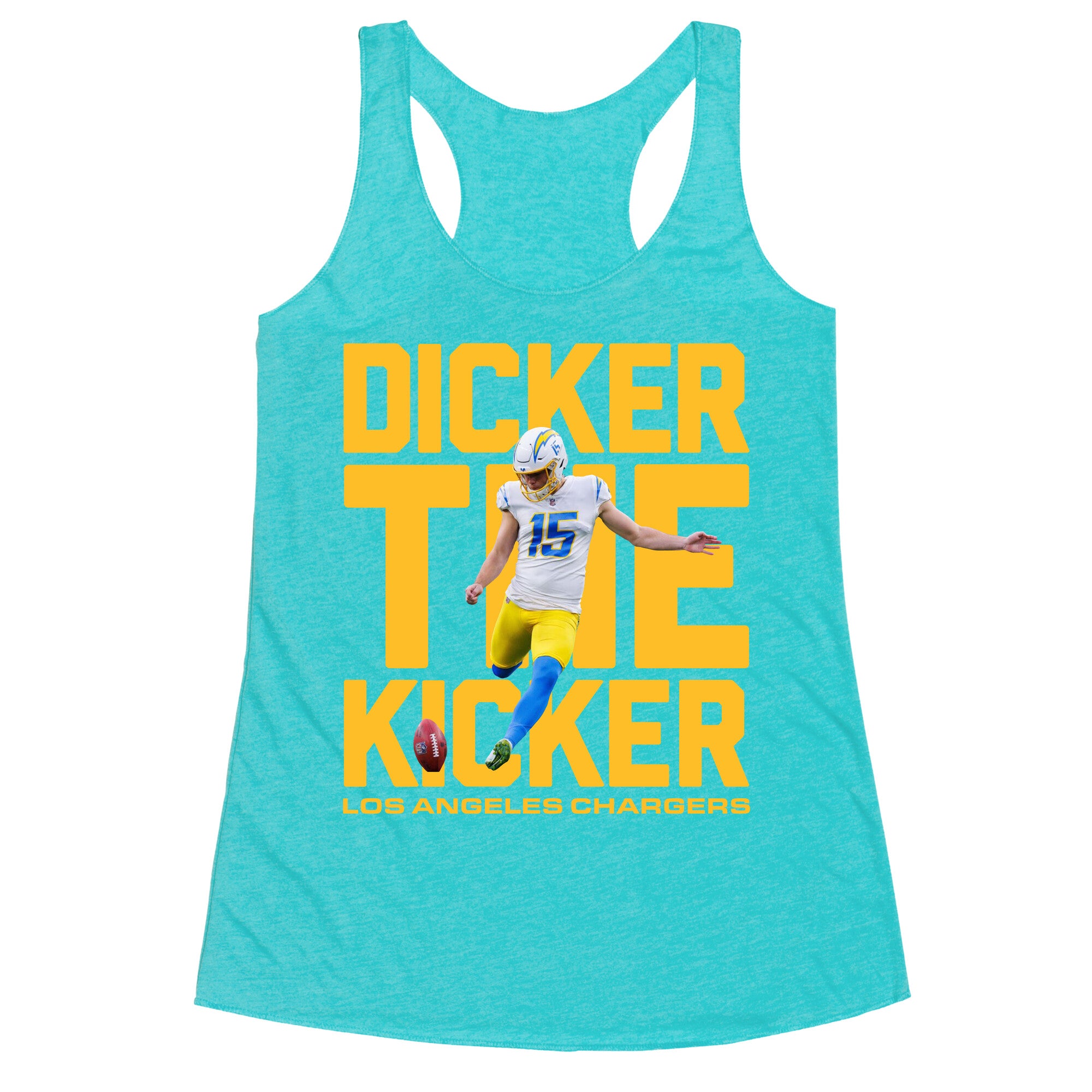 Dicker the Kicker Racerback Tank